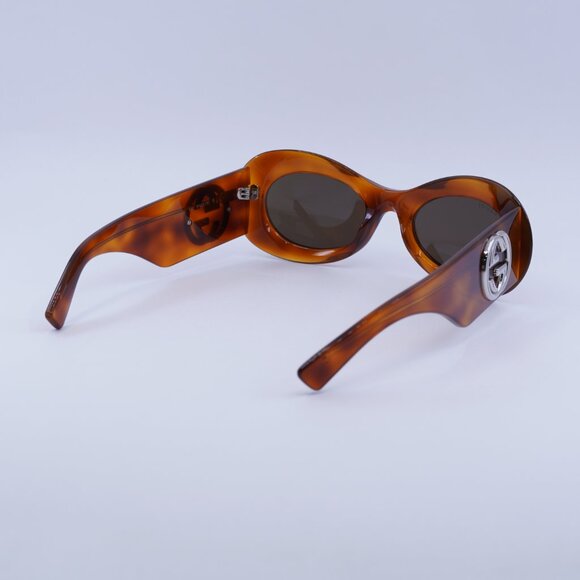 ?️ New Gucci GG1696S 002 Sunglasses - Havana Frame, Brown Lenses main image 10